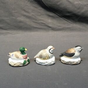 Vintage Homco Christmas Ornaments